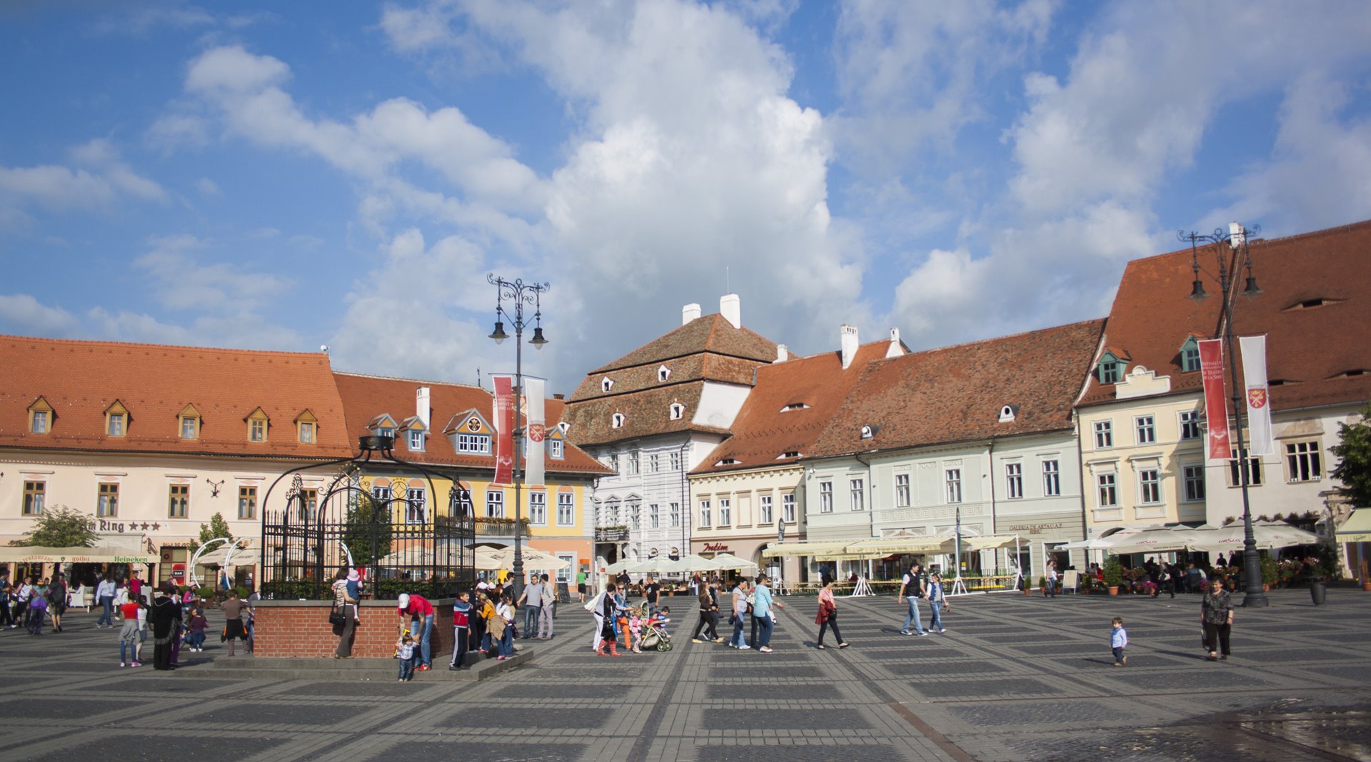 The Main Square in Sibiu